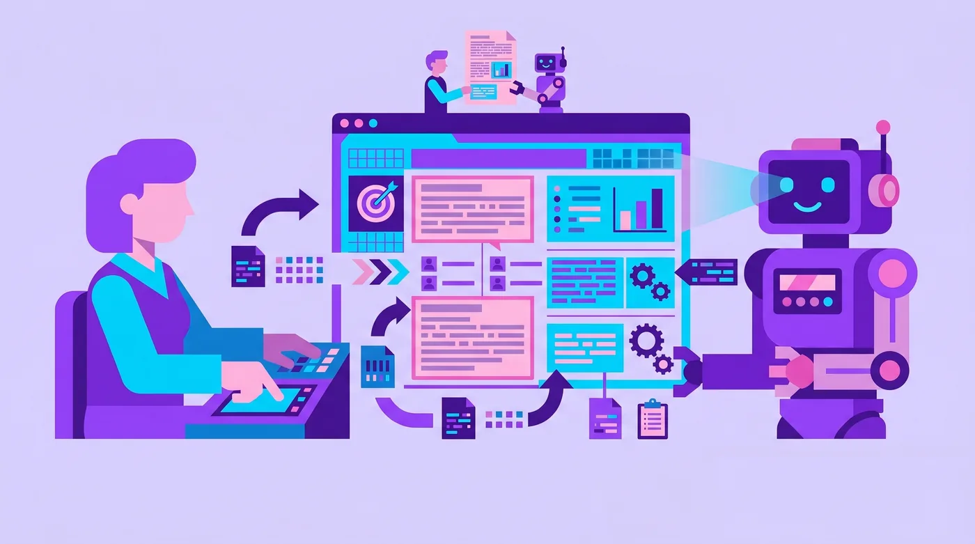 The human-AI collaboration model in content production