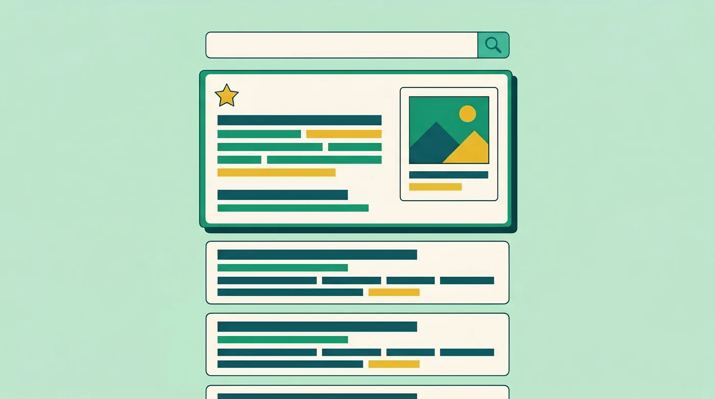 SERP analysis dashboard for identifying featured snippet opportunities